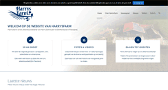 Desktop Screenshot of harrysfarm.nl