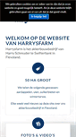 Mobile Screenshot of harrysfarm.nl